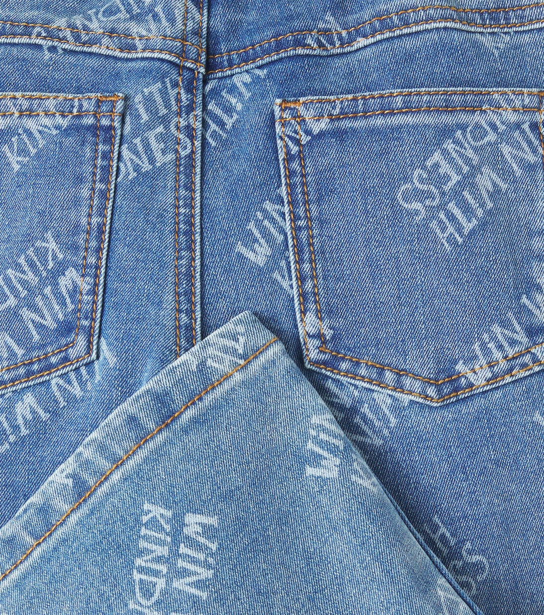 Jeans rectos Kindness estampados | Jellymallow