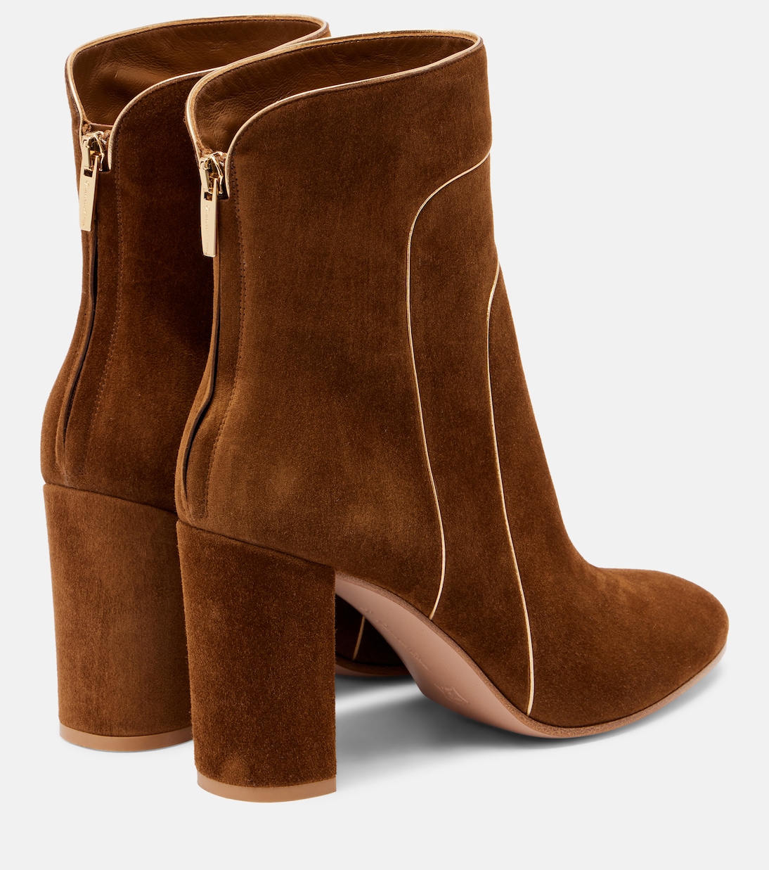 Juliette 85 suede ankle boots | Gianvito Rossi