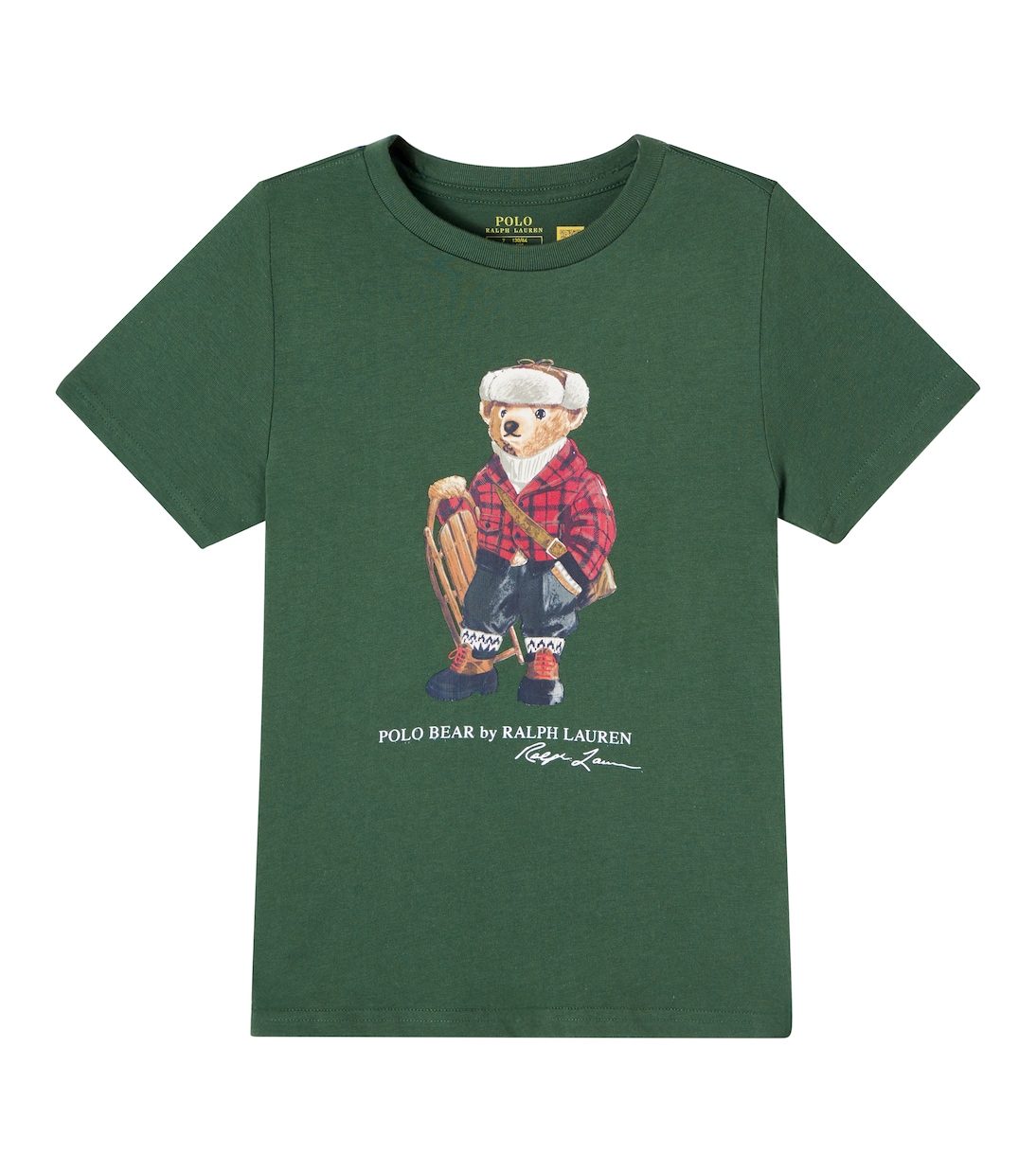 Printed cotton jersey T-shirt | Polo Ralph Lauren Kids