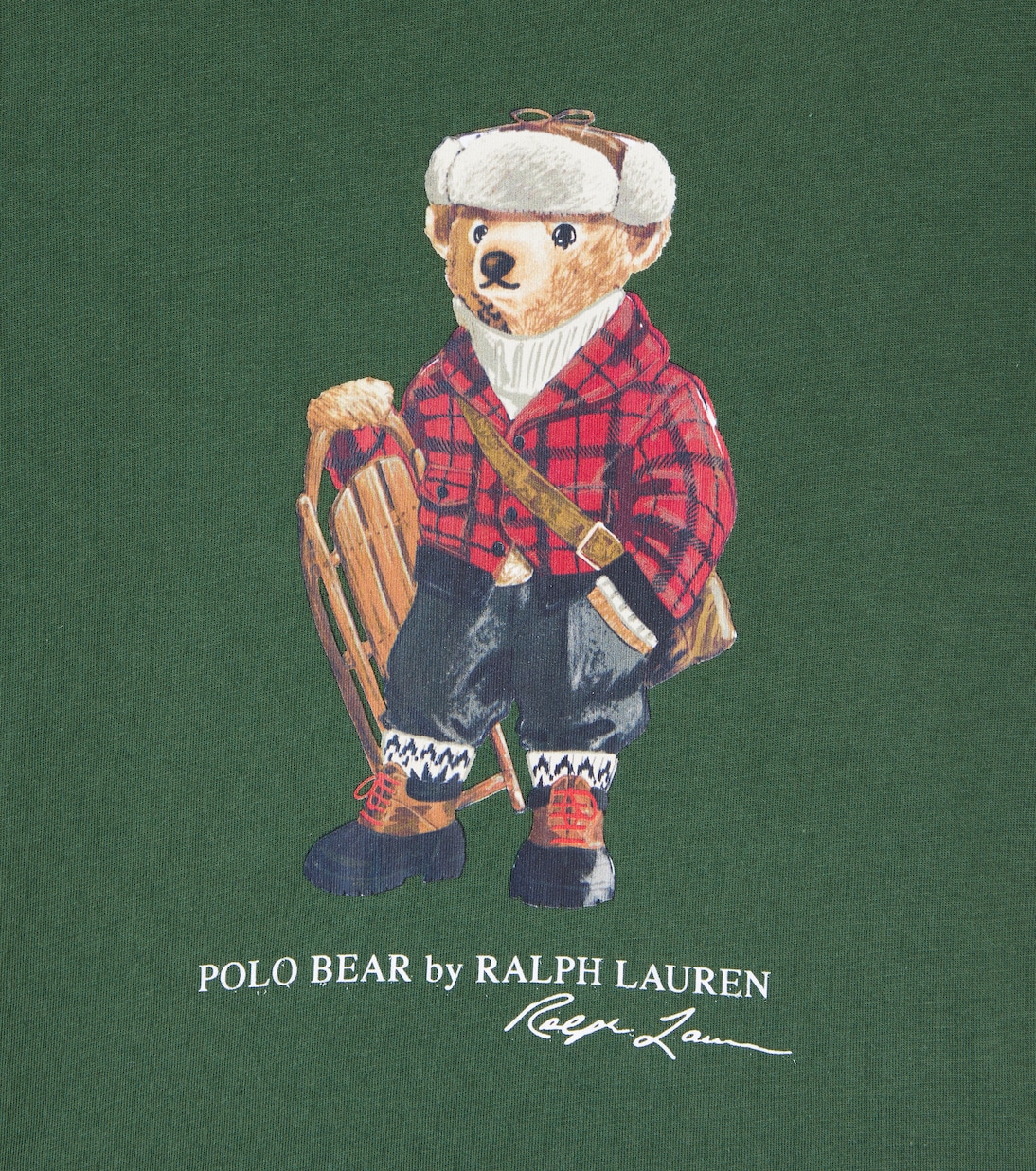 Printed cotton jersey T-shirt | Polo Ralph Lauren Kids