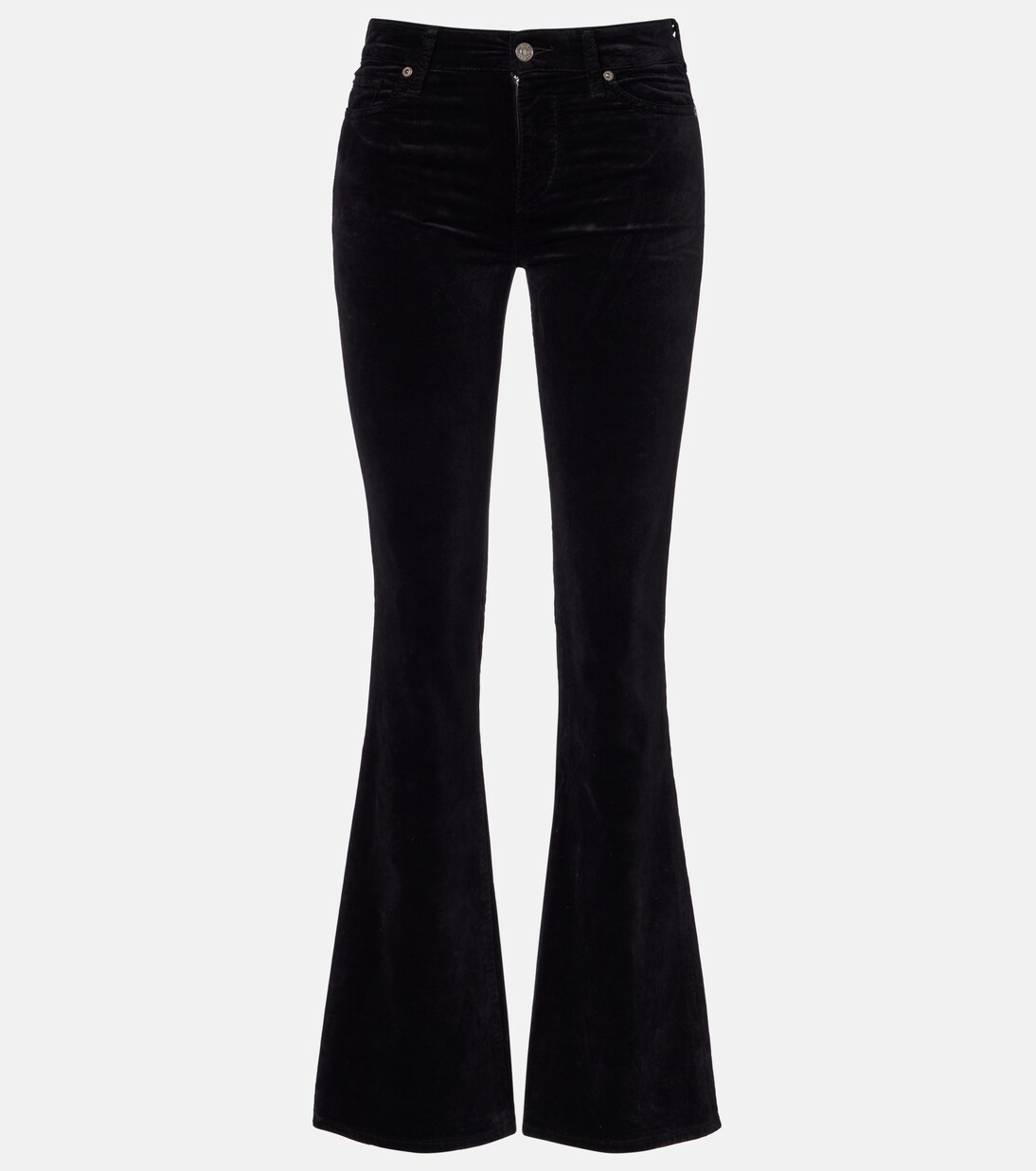 Pantalones Leggy Bootcut de terciopelo en mezcla de algodón | 7 For All Mankind