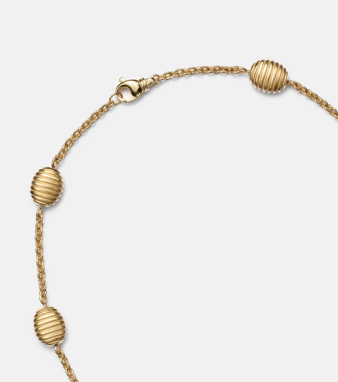 Isla Diamond Station 18kt gold (750/1000) necklace with diamonds | Pamela Zamore