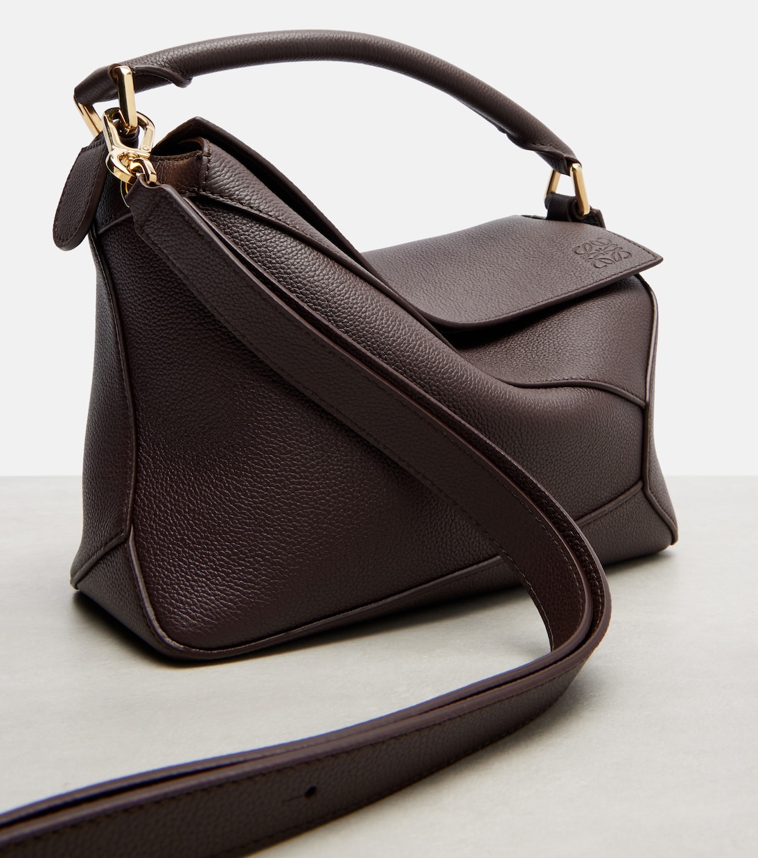 Puzzle Edge Small leather shoulder bag | Loewe
