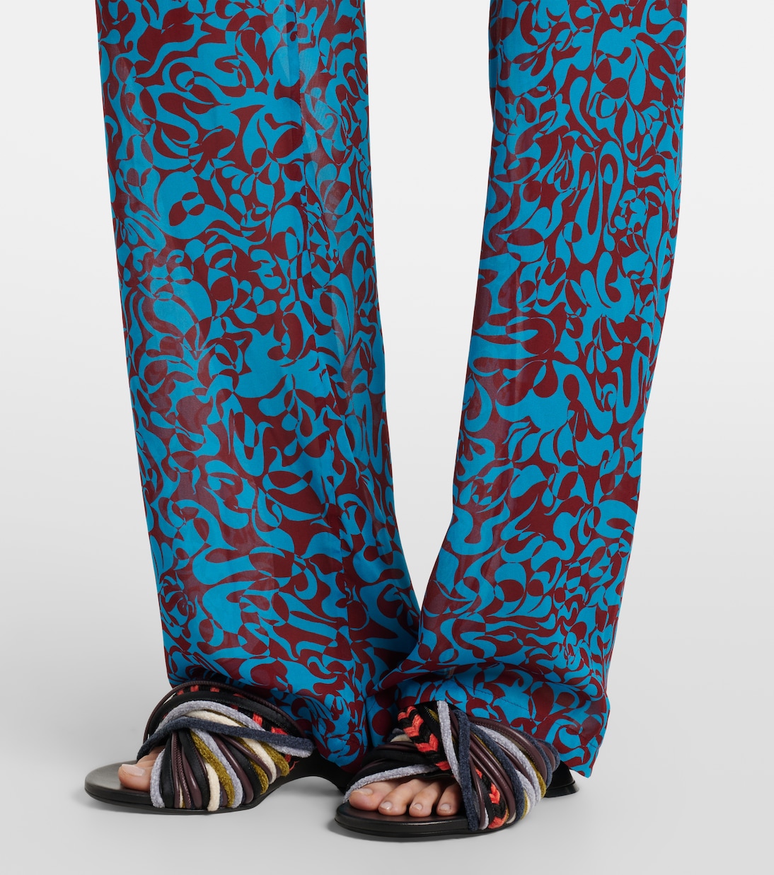 Pantalon ample imprimé | Dries Van Noten