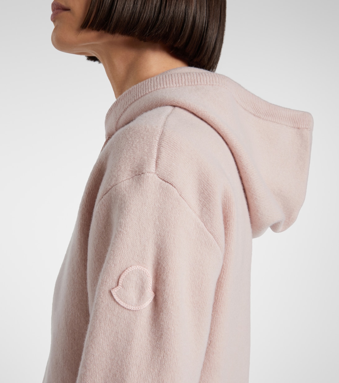 Kapuzenjacke aus Wolle und Kaschmir | Moncler