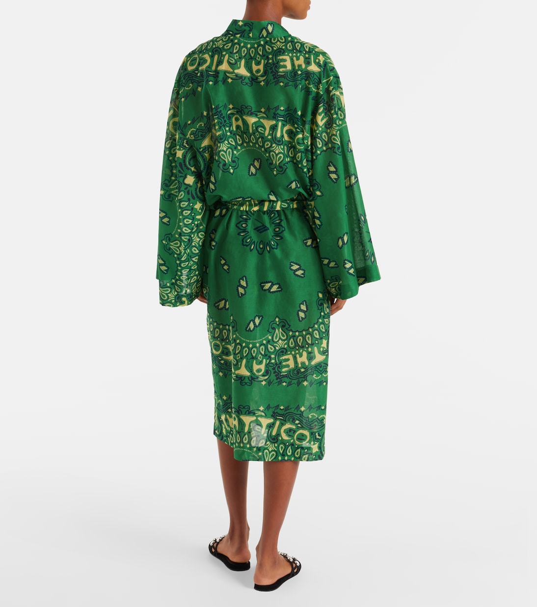 Kaftan Bandana aus Baumwollmusselin | The Attico