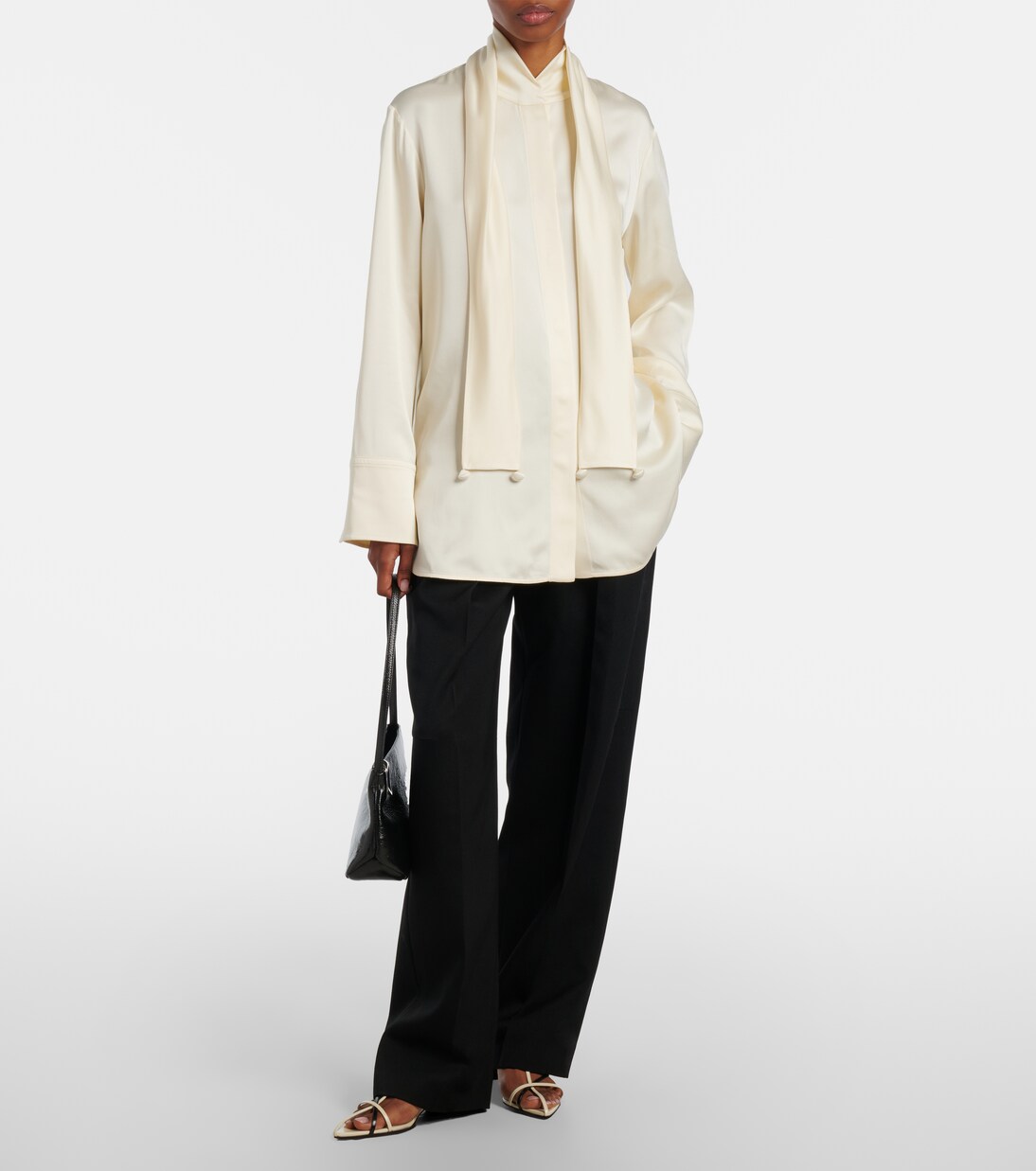 Chemise en satin | Jil Sander