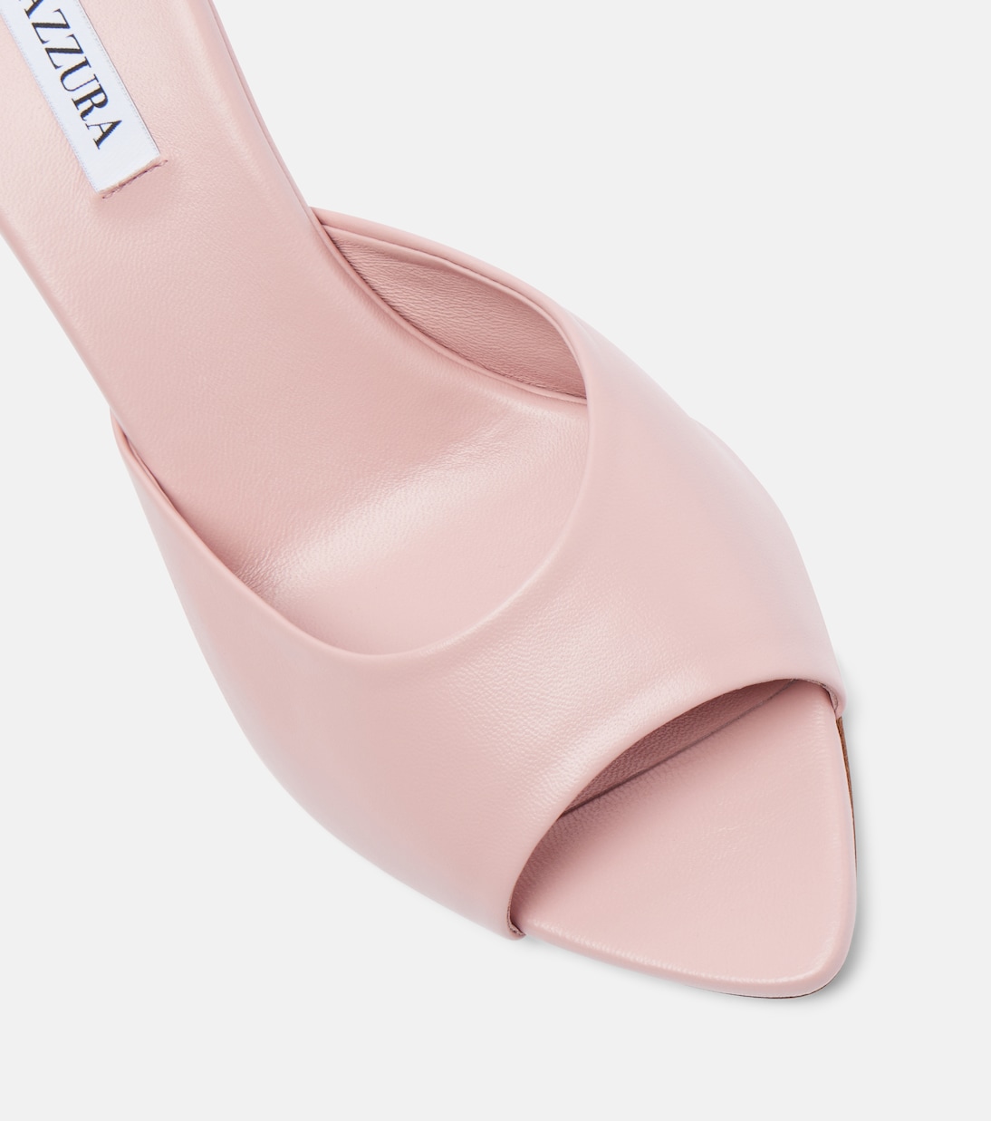 Bisous 65 leather mules | Aquazzura