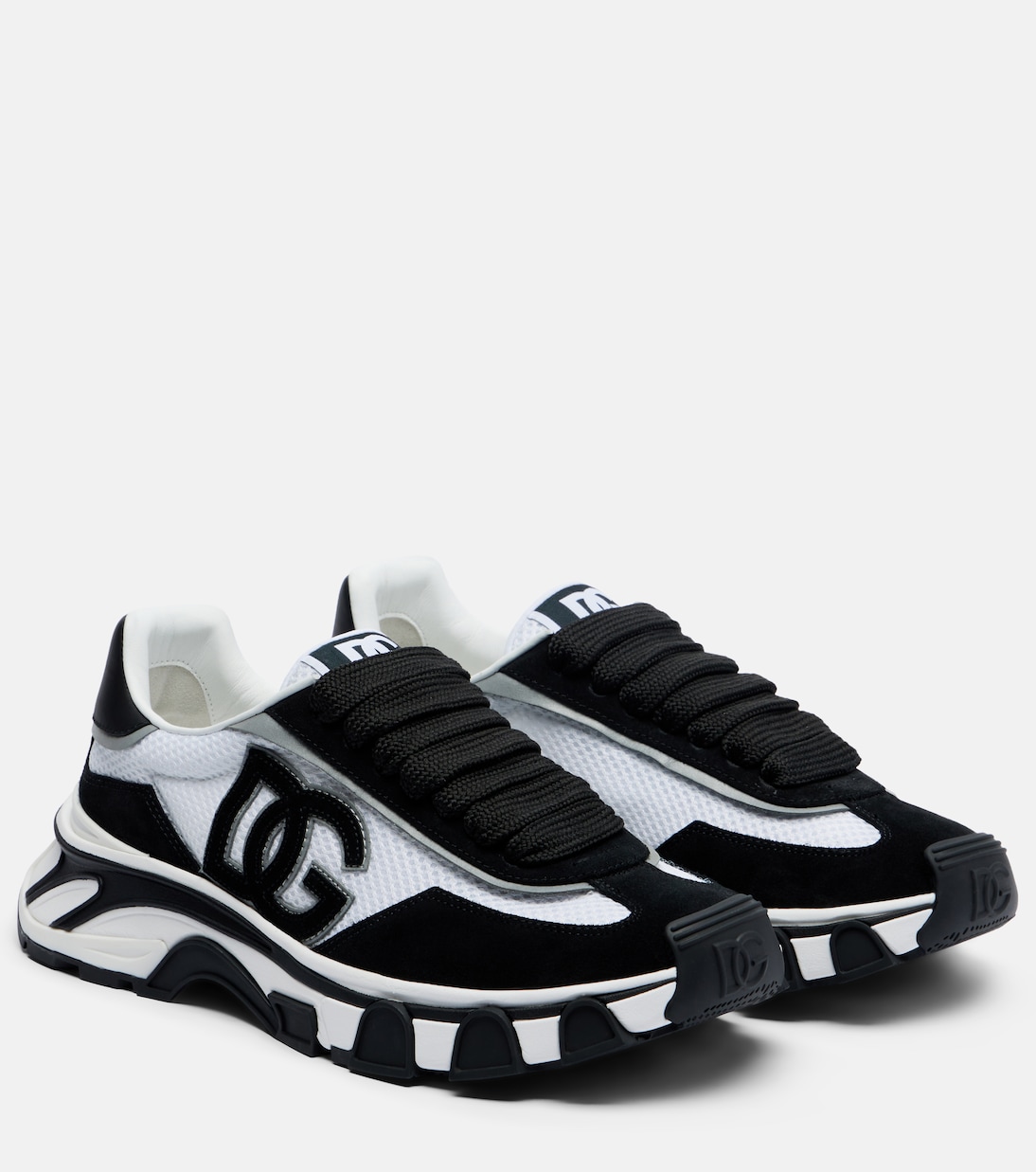 DG Country Road suede-trimmed sneakers | Dolce&Gabbana