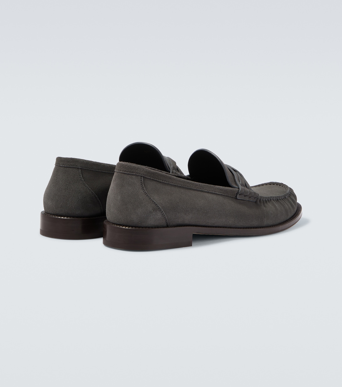 Loafers aus Veloursleder | Brunello Cucinelli