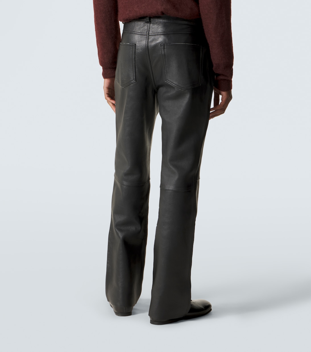 Carlson Cut straight leather pants | Our Legacy