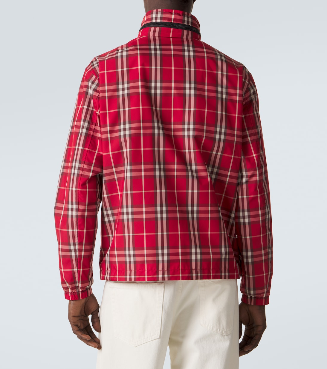 Burberry Check technical blouson jacket | Burberry