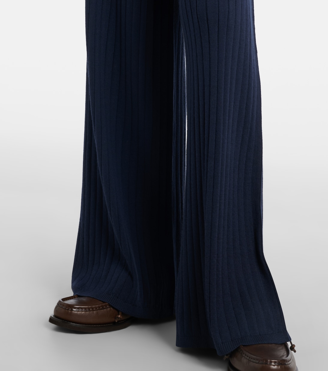 Weite Hose aus Wolle und Kaschmir | Brunello Cucinelli