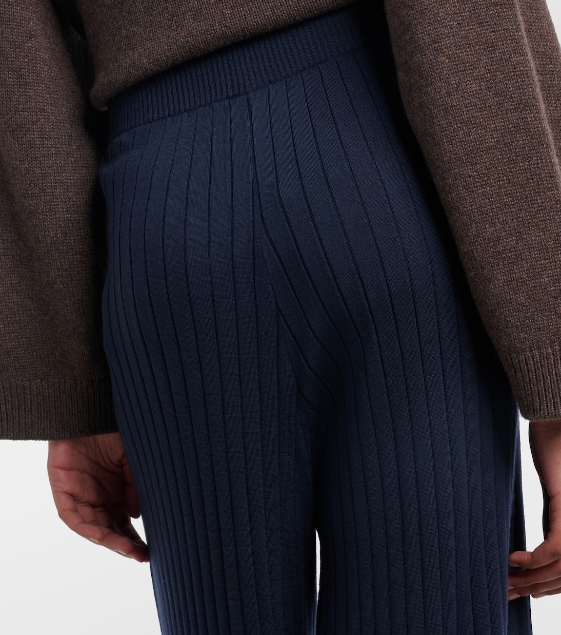 Weite Hose aus Wolle und Kaschmir | Brunello Cucinelli