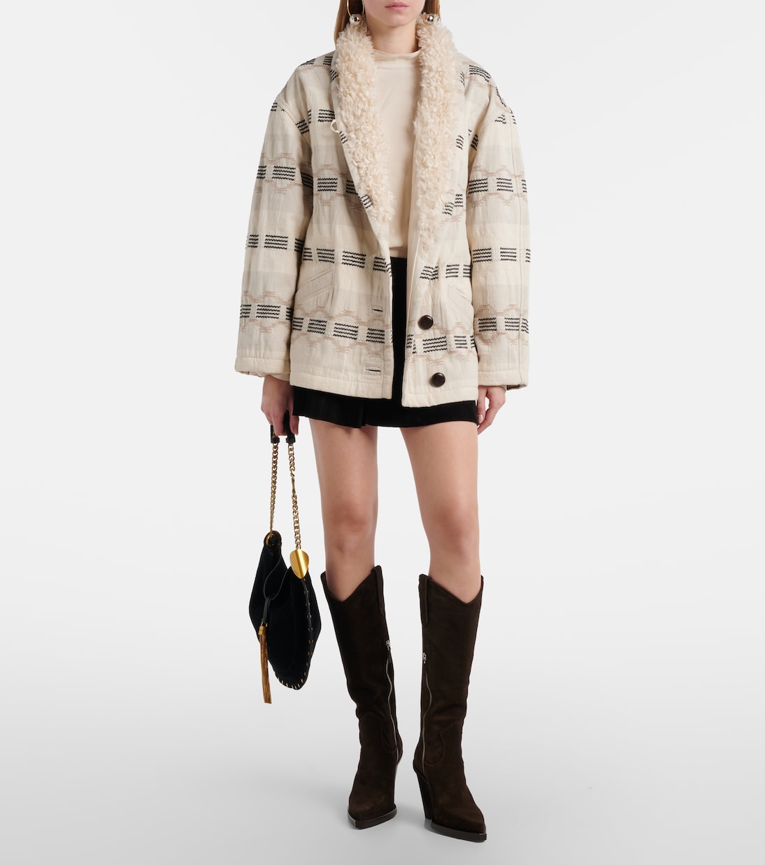 Westernstiefel Vegas 100 aus Veloursleder | Paris Texas