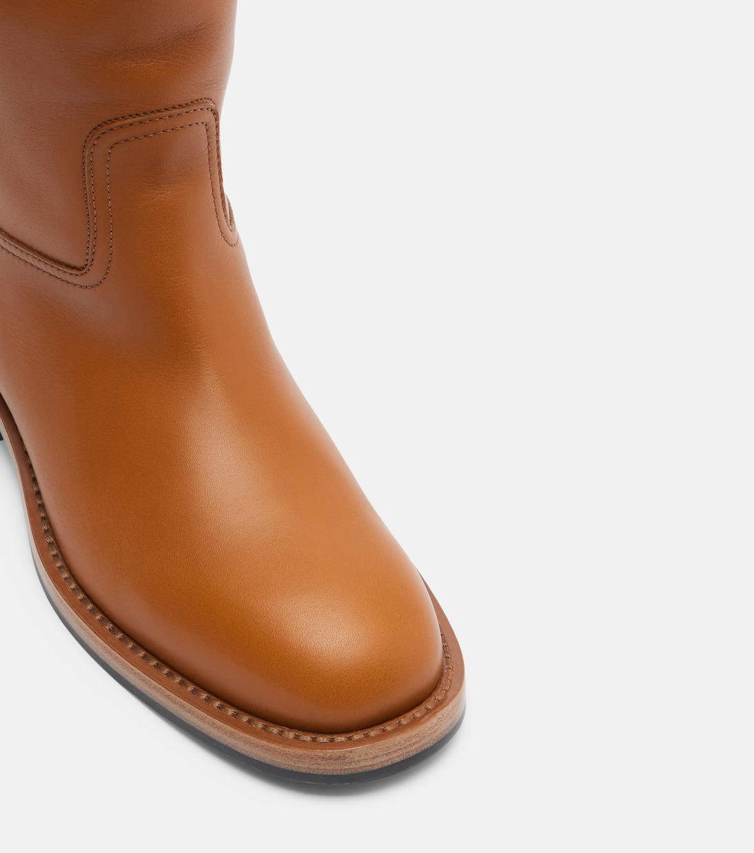 Pablo Walk leather knee-high boots | Loro Piana