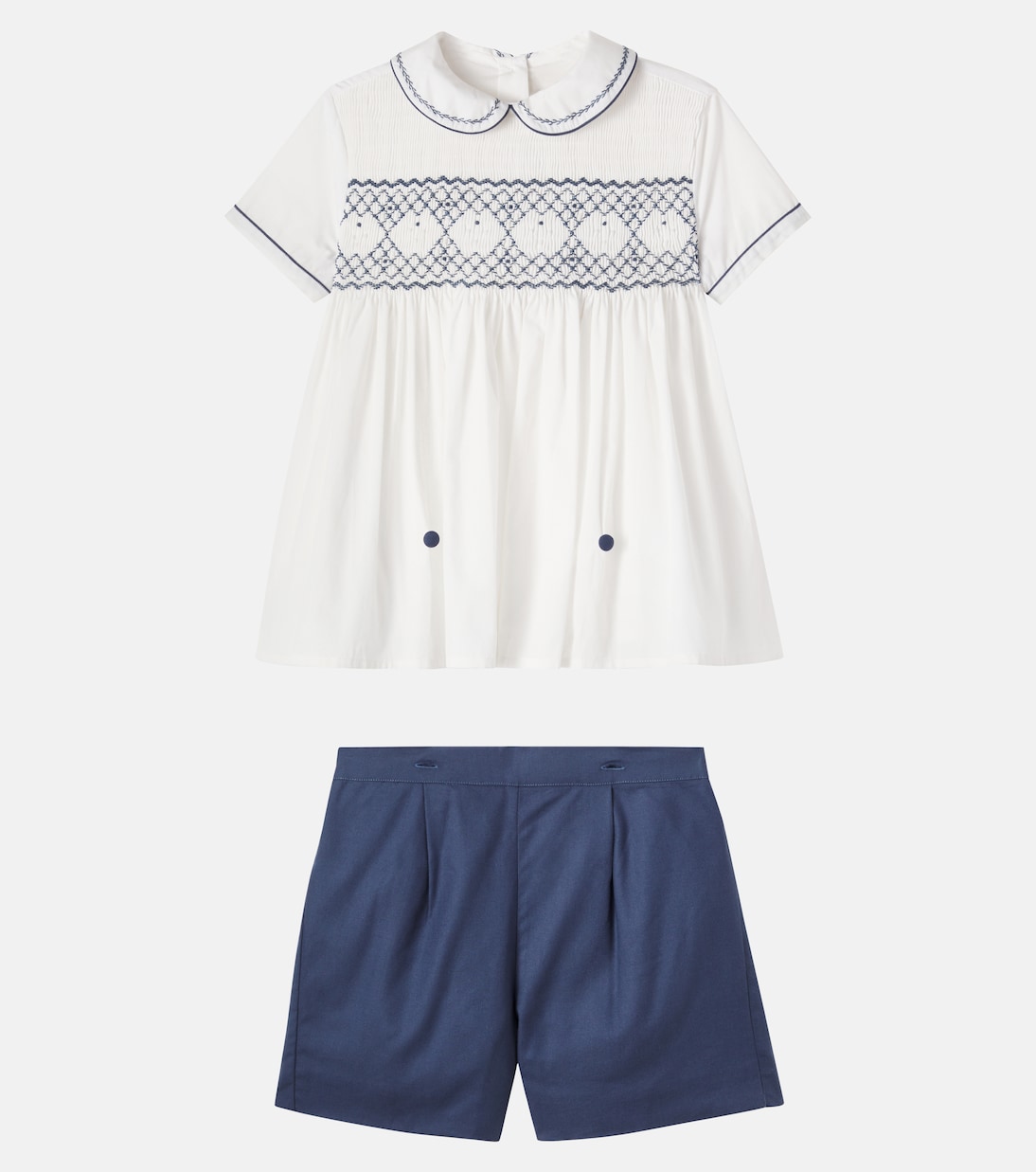 Set aus Top und Shorts aus Baumwolle | Pepa London