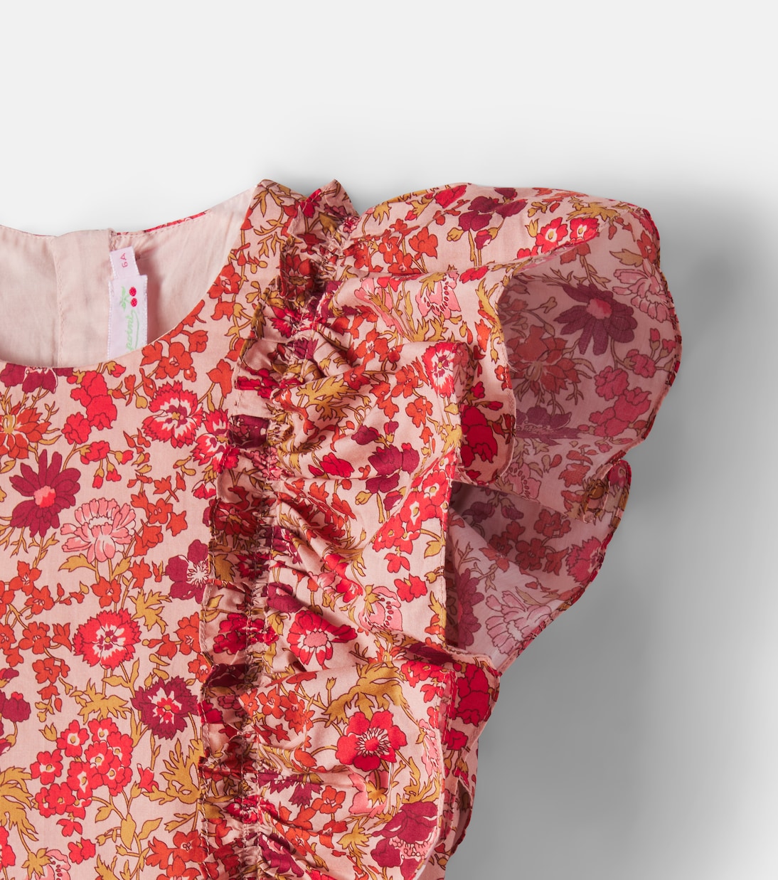 Vestido Lizzy de algodón floral | Bonpoint