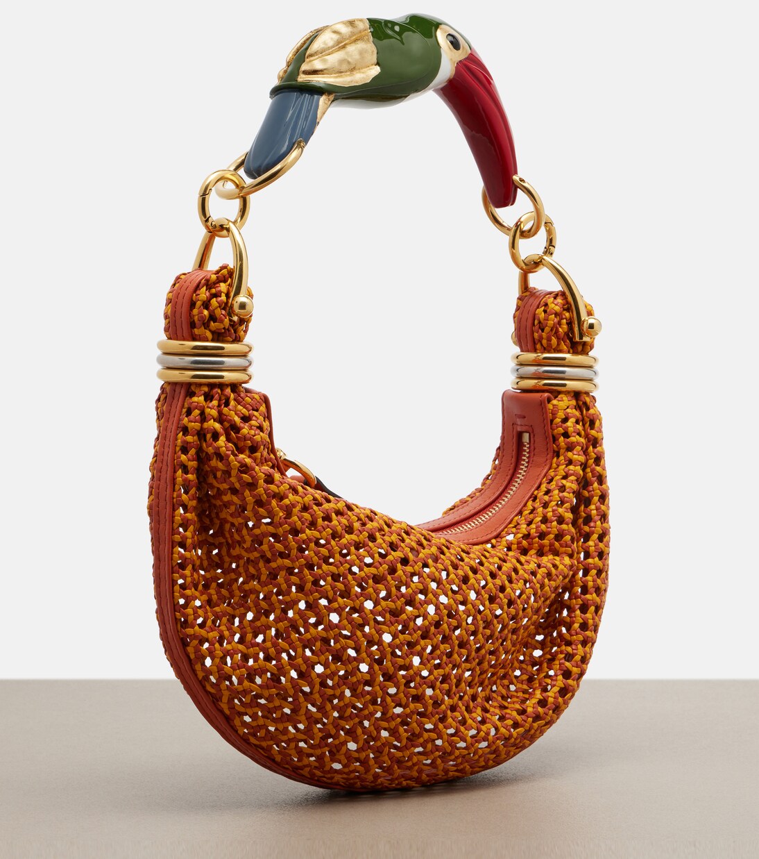 Bracelet Small leather top-handle bag | Chloé