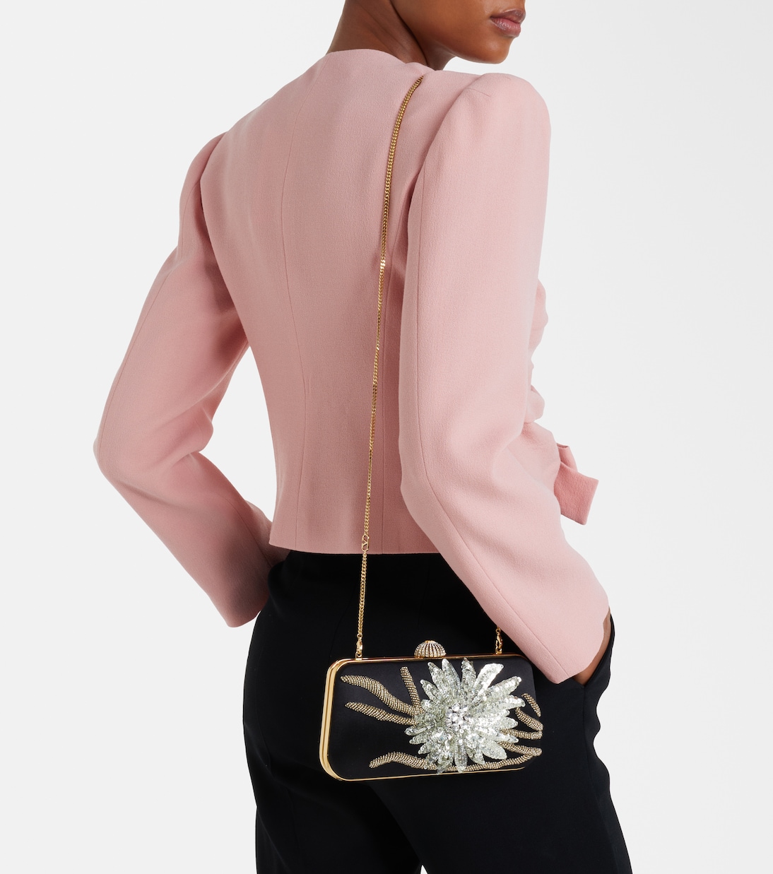 Carry Secrets embellished clutch | Valentino Garavani