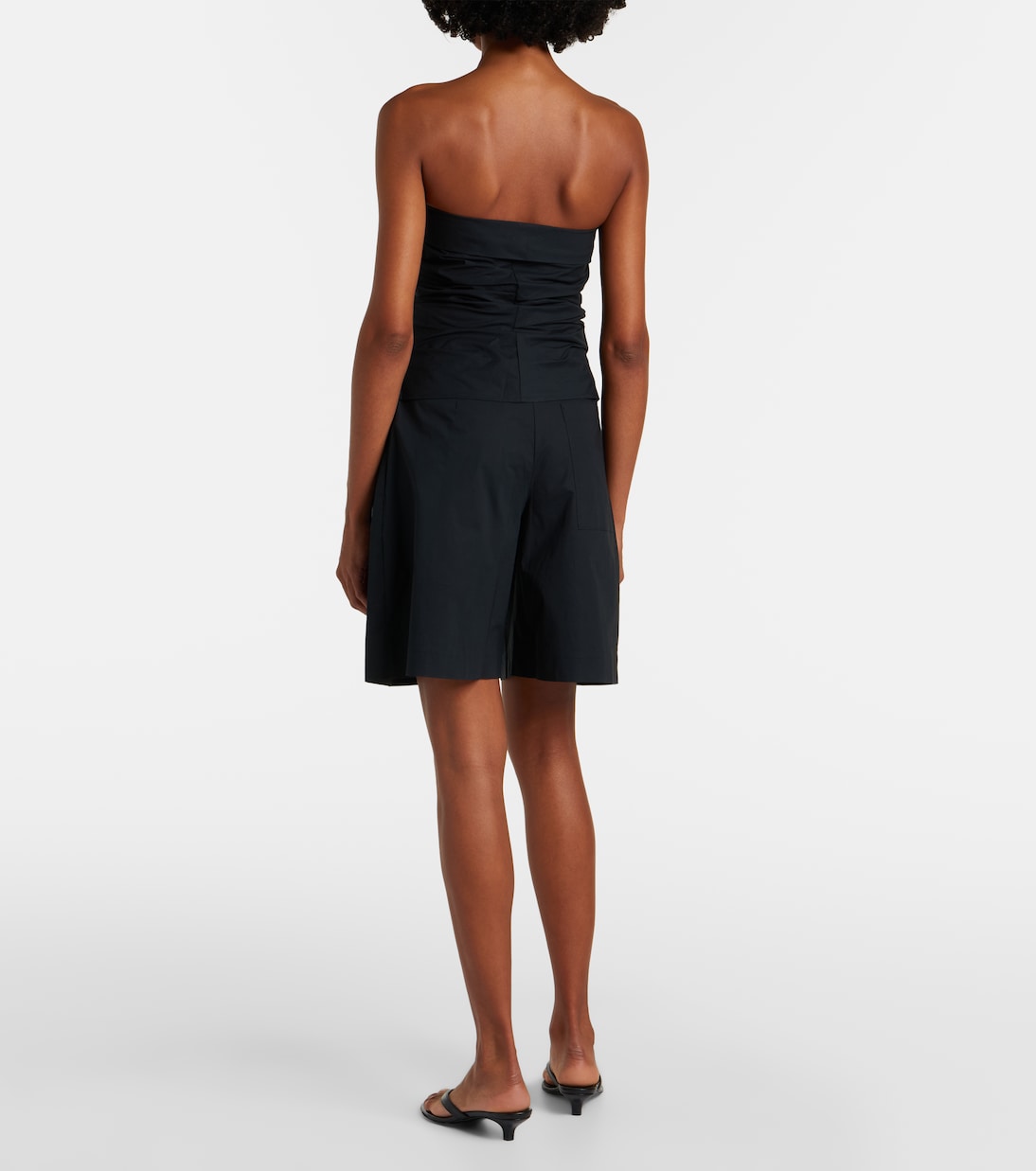 White Label Clio cotton-blend Bermuda shorts | Proenza Schouler