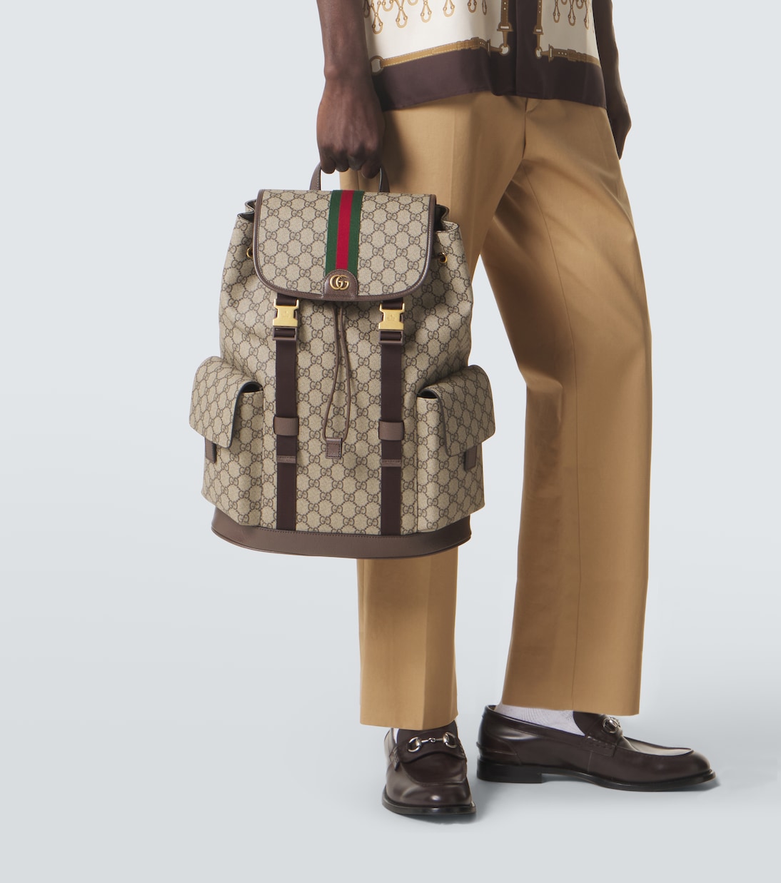 Sac à dos Ophidia Large en toile GG | Gucci