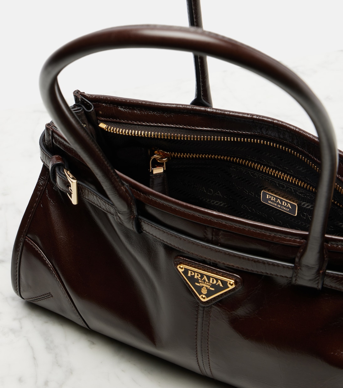 Sac Prada Bonnie Medium en cuir | Prada