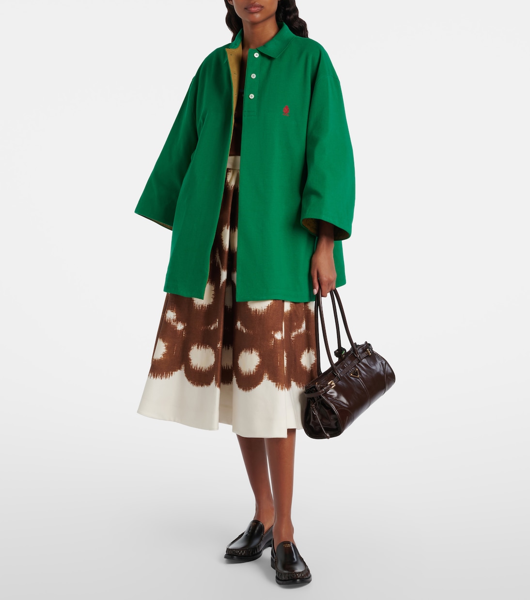 Sac Prada Bonnie Medium en cuir | Prada