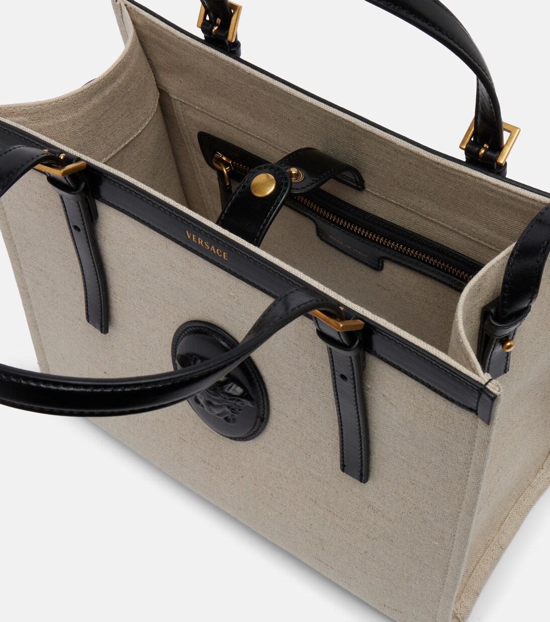 Bolso Rivière Small de lona | Versace