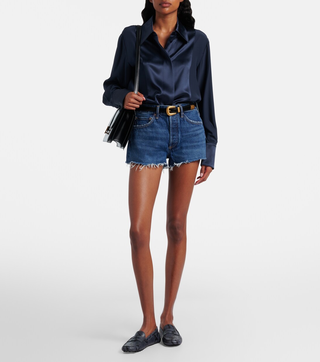 Parker denim shorts | Agolde