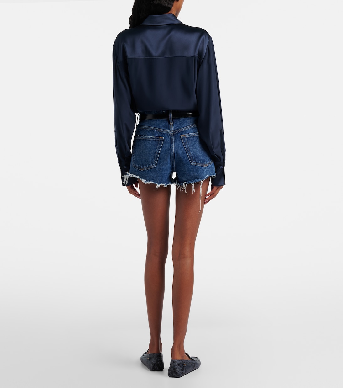 Parker denim shorts | Agolde