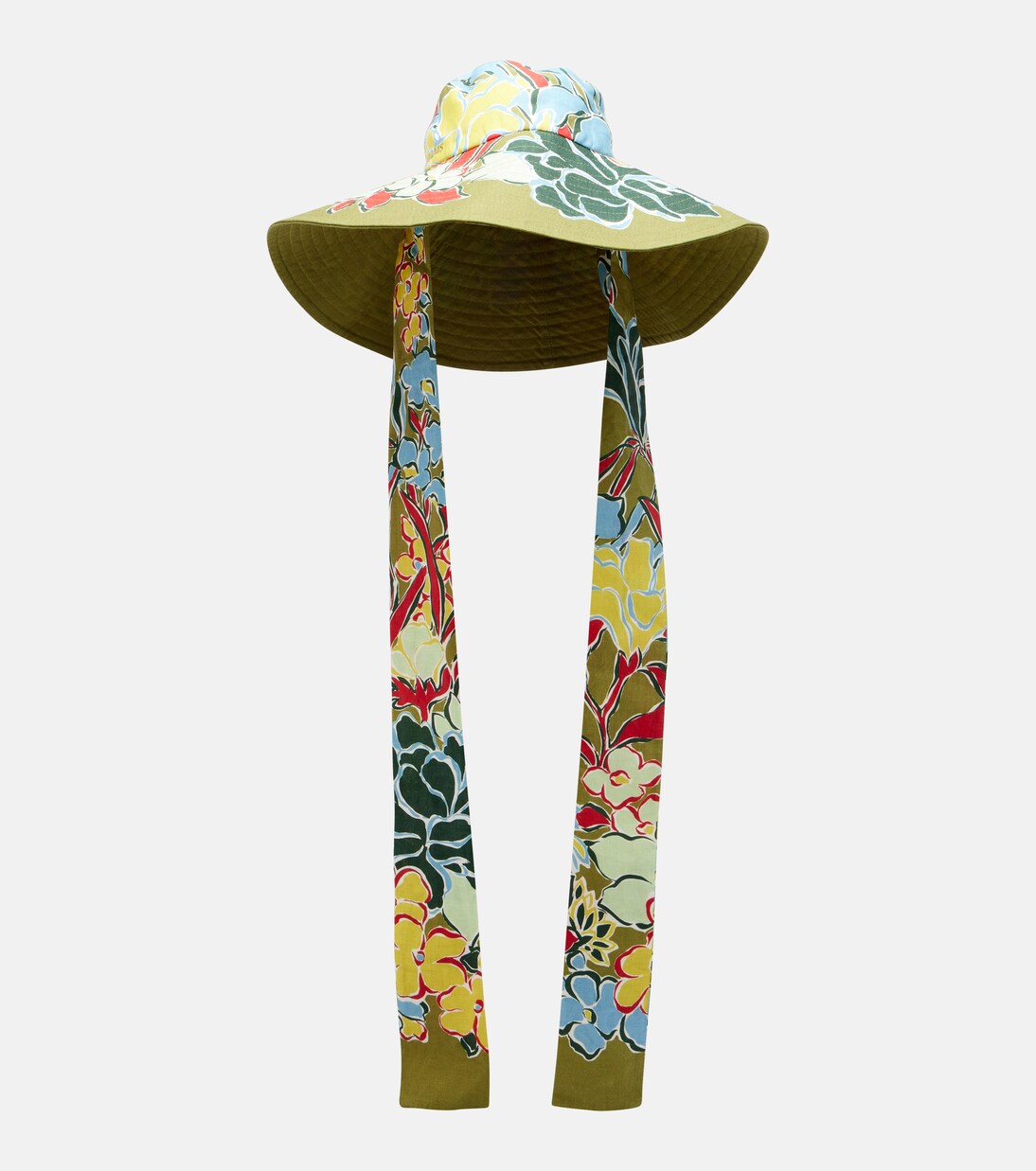 Solstice floral cotton sun hat | Alémais