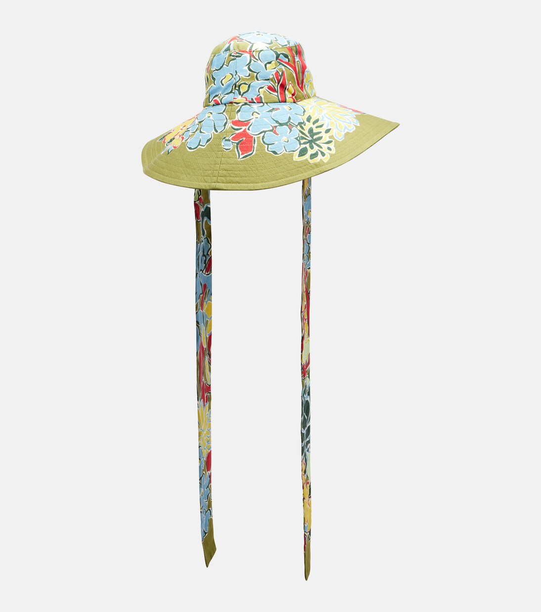 Solstice floral cotton sun hat | Alémais