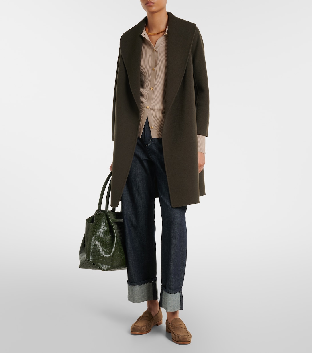 Virgin wool wrap coat | 'S Max Mara