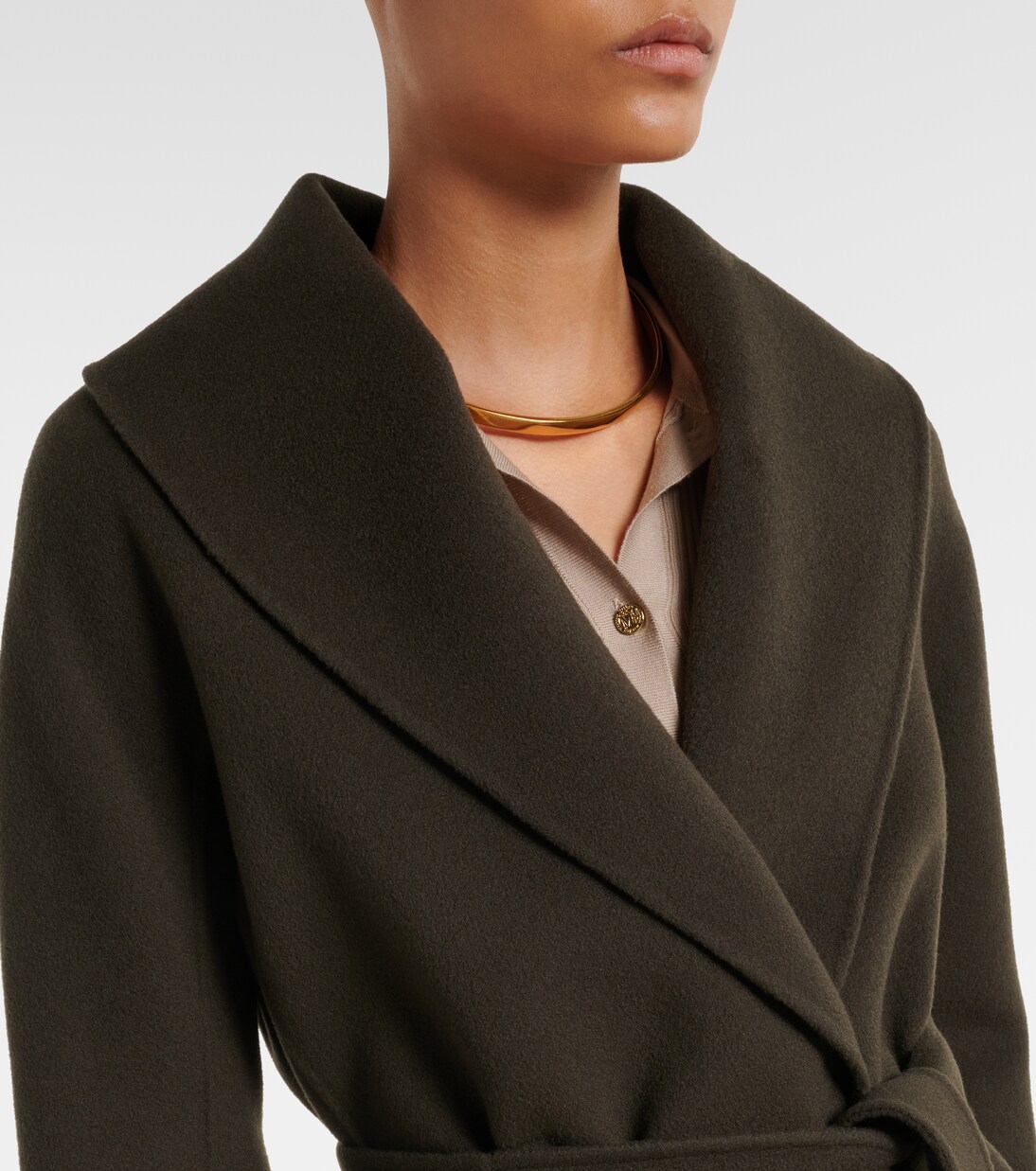 Virgin wool wrap coat | 'S Max Mara
