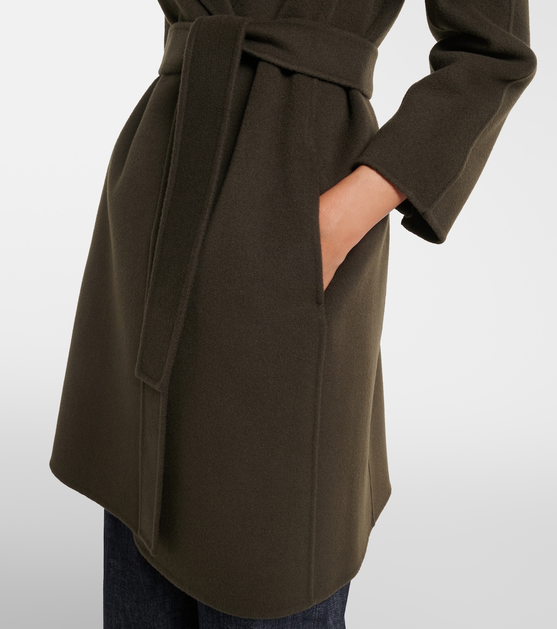 Virgin wool wrap coat | 'S Max Mara