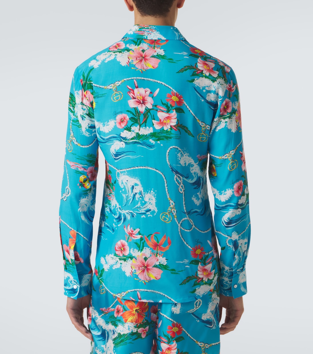 Camicia con stampa | Gucci