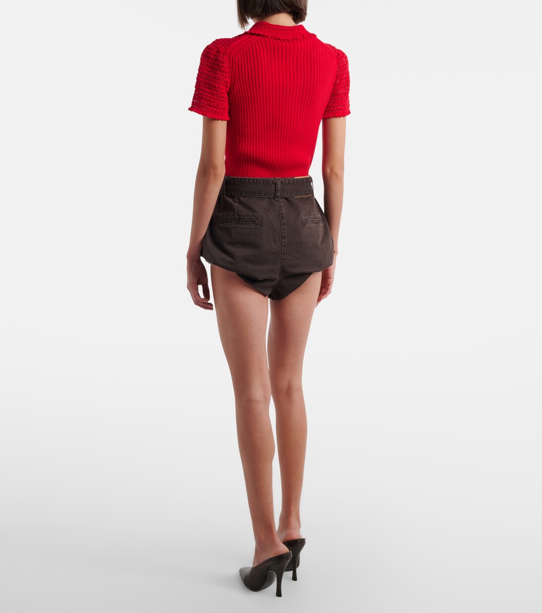 Shorts aus Baumwoll-Canvas | Magda Butrym