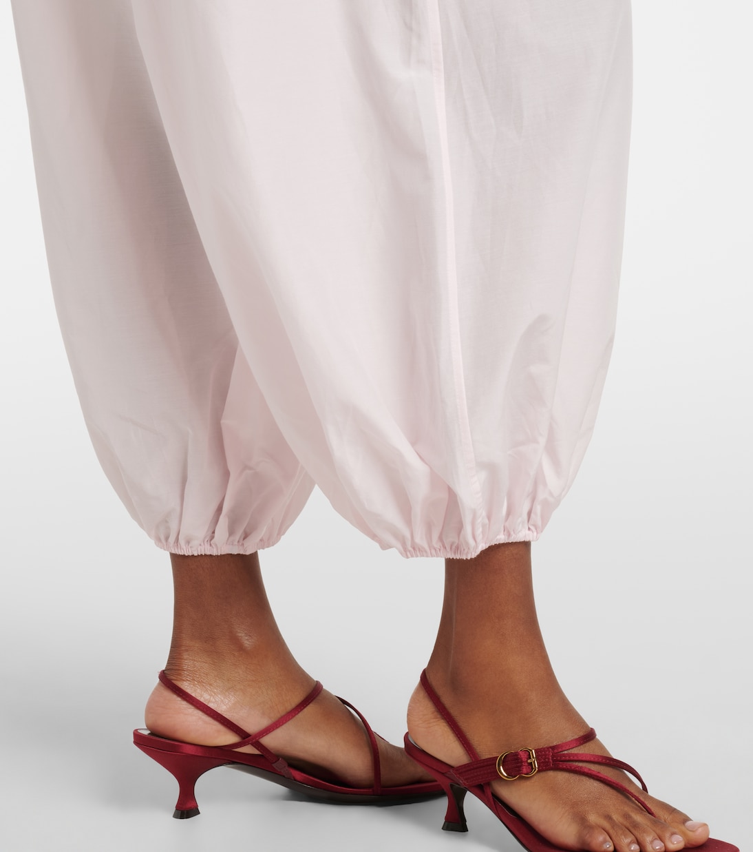 Almaya cotton and silk balloon pants | Loulou de Saison