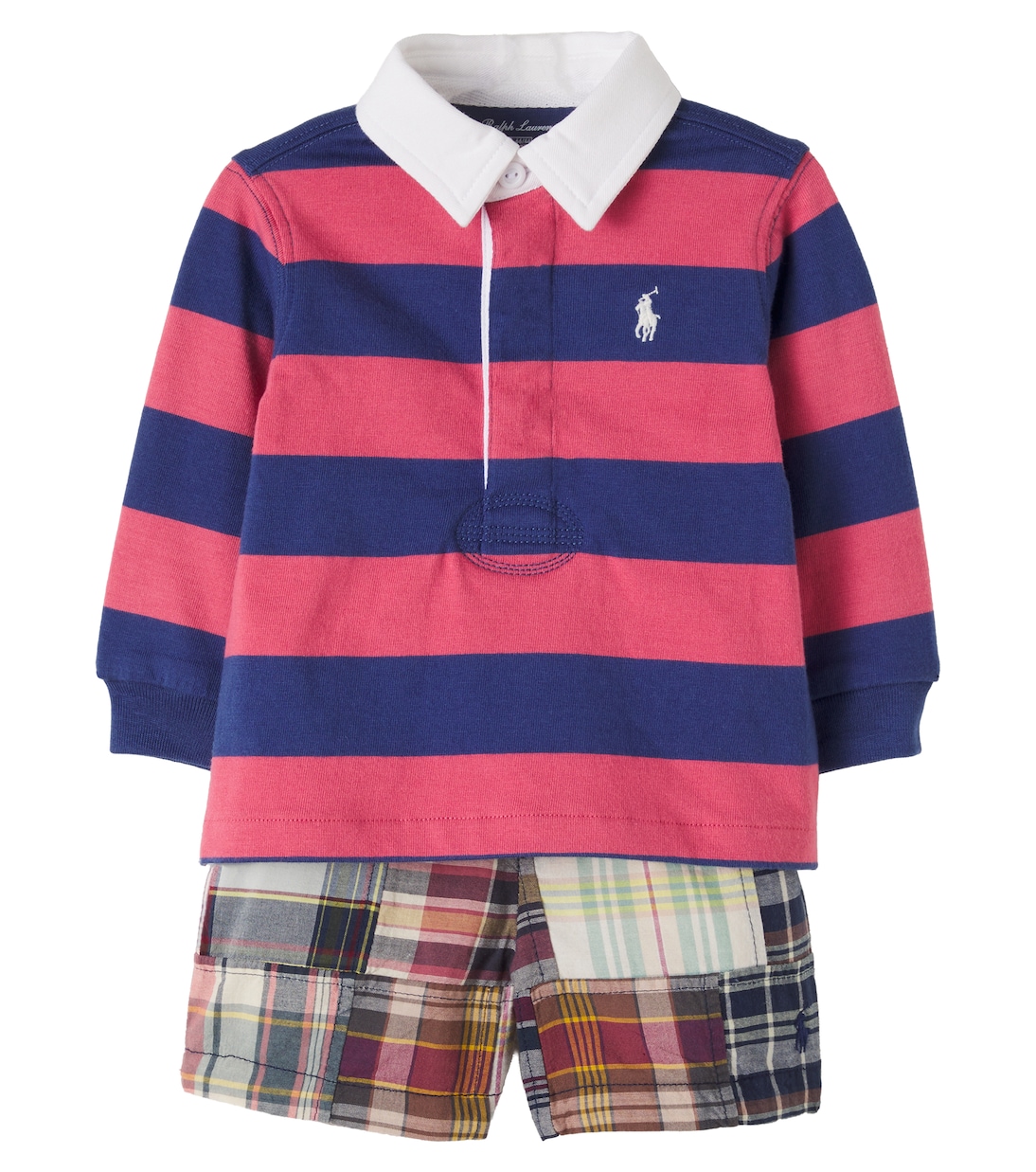 Baby cotton polo shirt and shorts set | Polo Ralph Lauren Kids