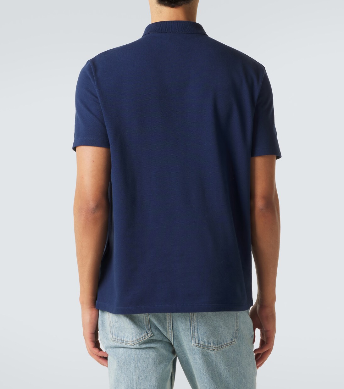 VGold cotton piqué polo shirt | Valentino
