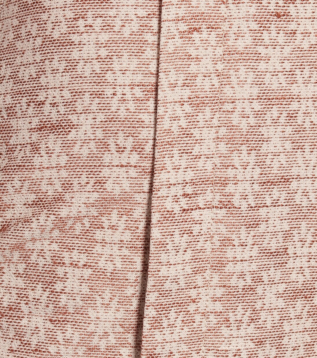 Pantalon évasé en jacquard de coton et lin mélangés | Acne Studios