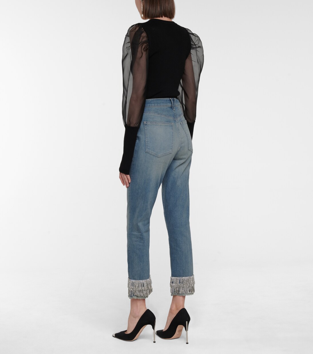 High-Rise Straight Jeans Ryleigh | Veronica Beard