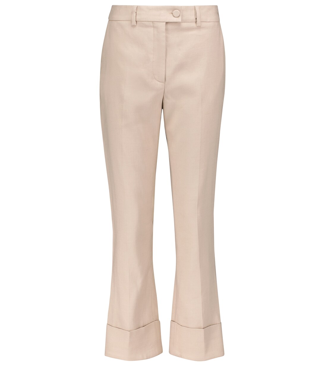 Pantalon droit Kiko en lin mélangé | Altuzarra