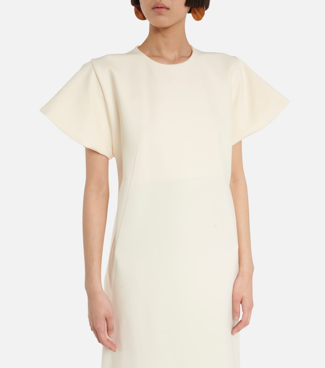 Maxikleid aus Crêpe | Jil Sander