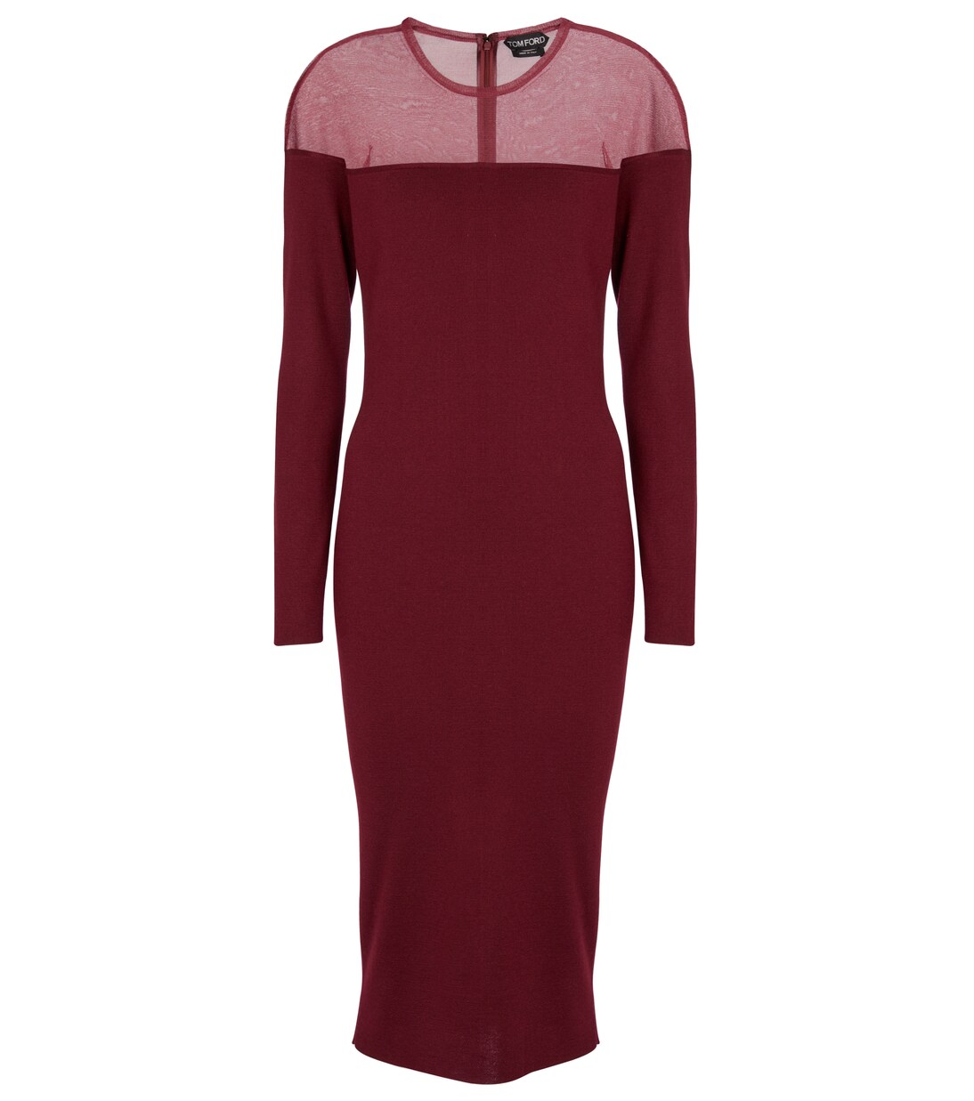 Midikleid aus Kaschmir und Seide | Tom Ford