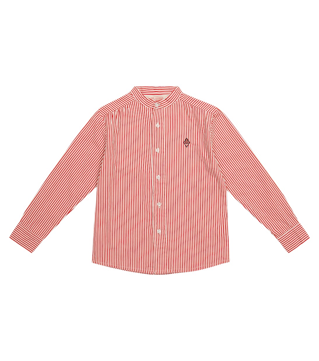 Scorpion pinstriped cotton shirt | The Animals Observatory