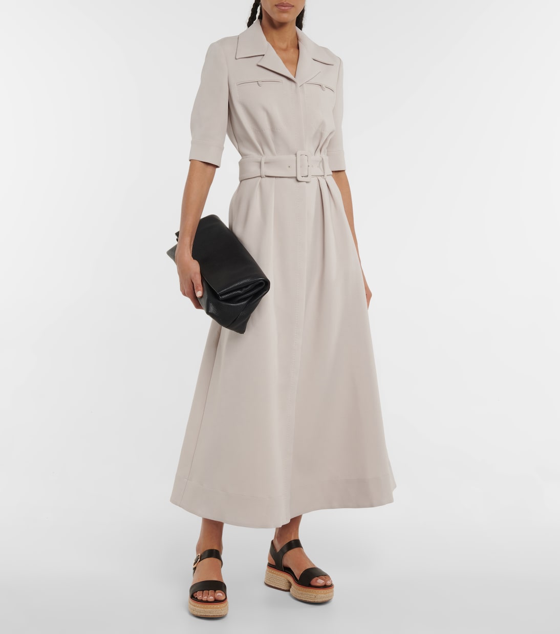 Espadrille-Sandalen Ryka aus Leder | Gabriela Hearst