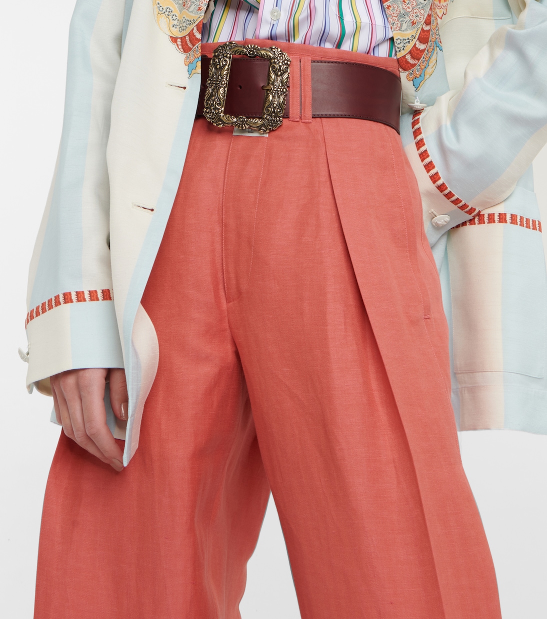 Pantalon en lin et soie | Etro