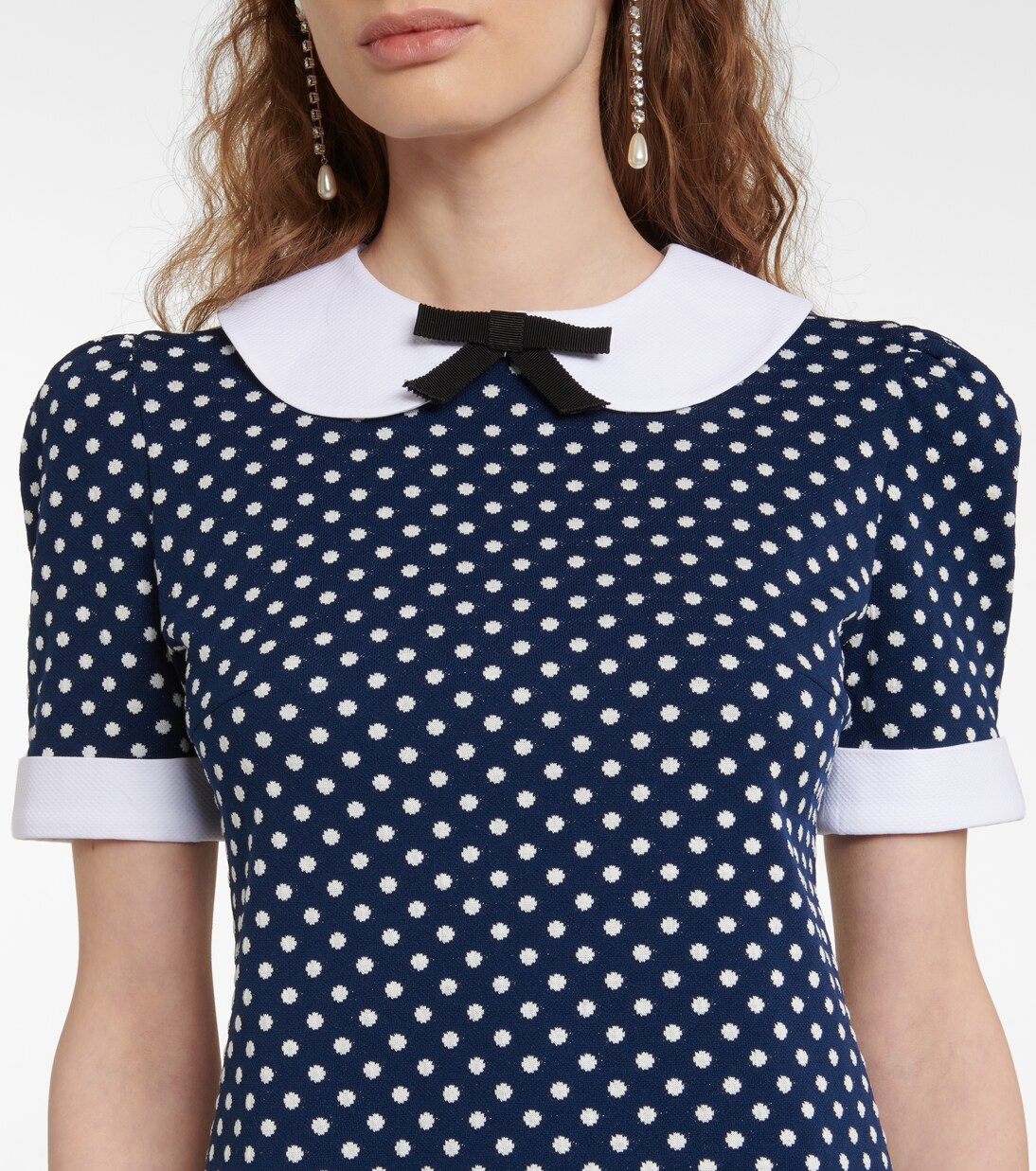 Polka-dot minidress | Miu Miu